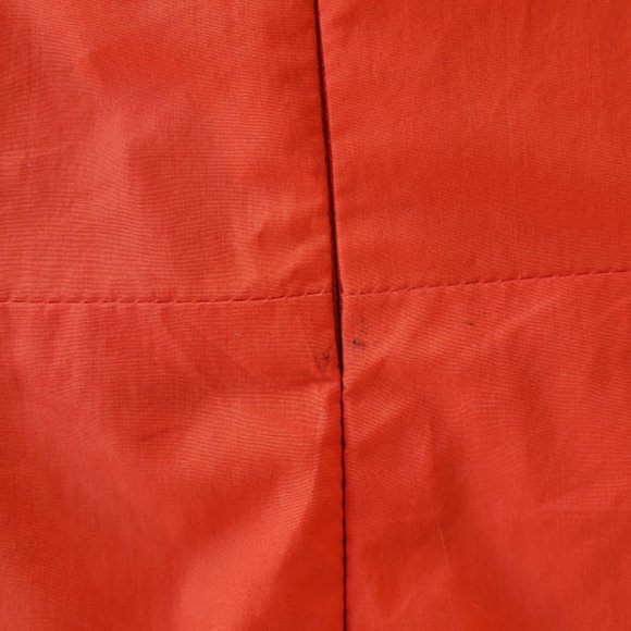 Odeeh Orange Pleated A-Line Cotton Midi Dress 36 S - Picture 7 of 8